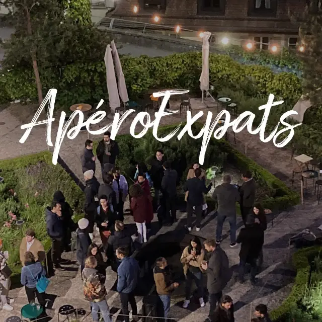 Original artwork for ApéroExpats 03 - Les Jardins
